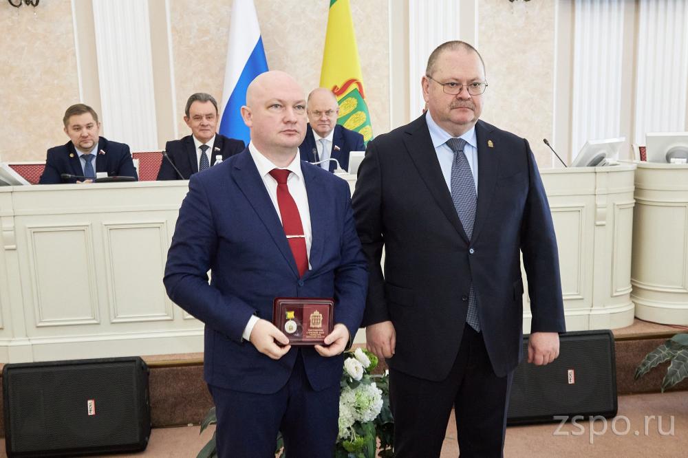 Антон Столяров награждён Почётным знаком Губернатора «Во славу земли Пензенской»