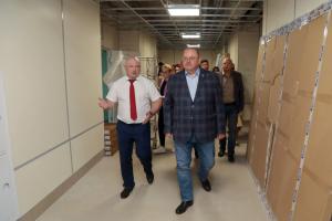 Губернатор Пензенской области ознакомился с ходом строительства нового корпуса онкологического диспансера