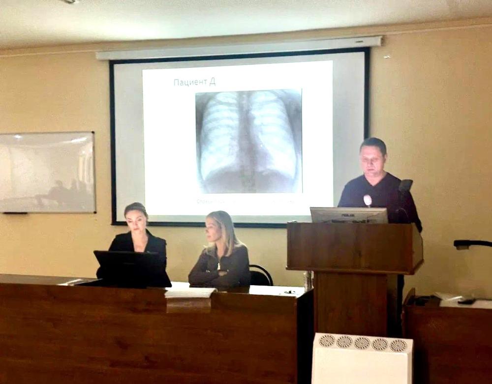 Врачи онкологического диспансера приняли участие в заседании общества рентгенологов и радиологов
